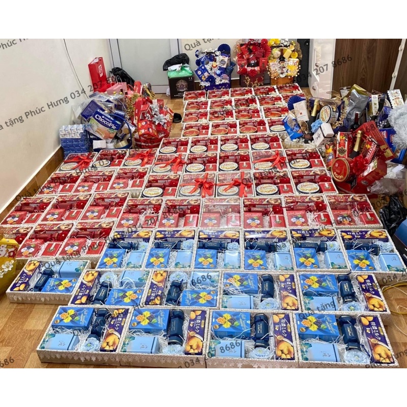 Giỏ Quà Tết 2022 - Set 4 món An Niên sang trọng quà tặng người thân | BigBuy360 - bigbuy360.vn