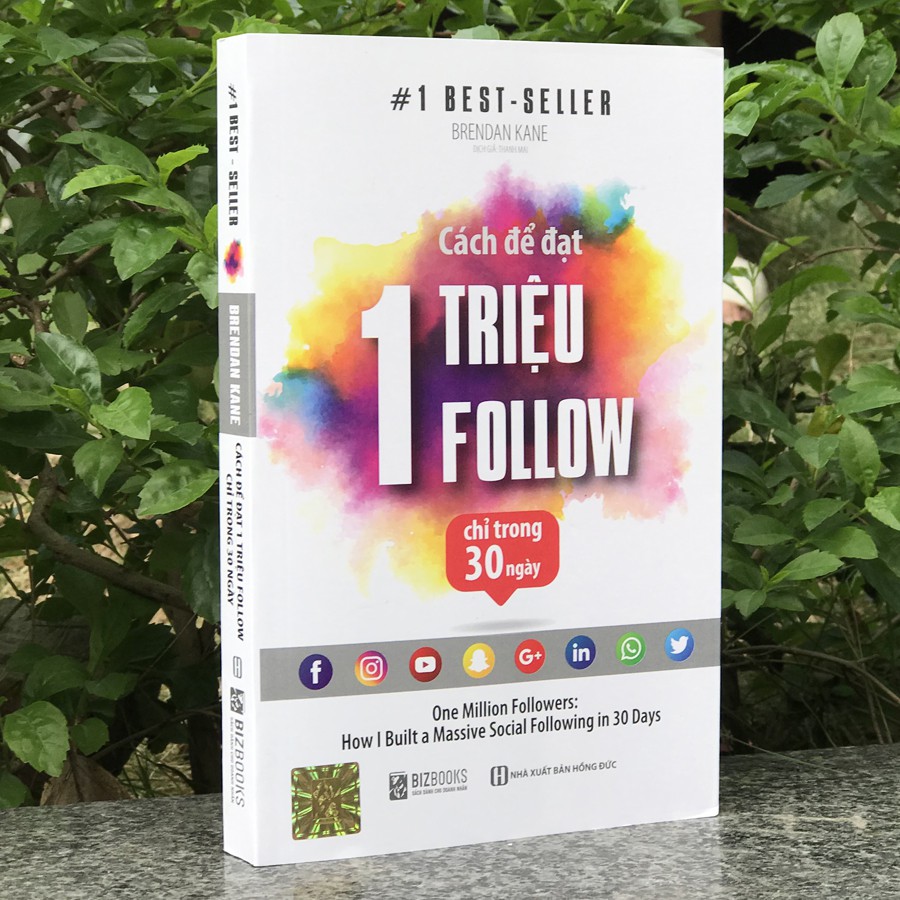 Sách - Cách Để Đạt 1 Triệu Follow Chỉ Trong 30 Ngày | BigBuy360 - bigbuy360.vn