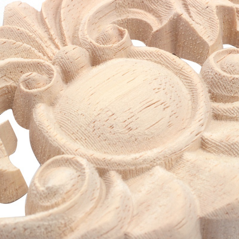 1 phụ kiện trang trí nội thất bằng gỗ chạm khắc họa tiết cổ điển kích thước 18 * 8cm | BigBuy360 - bigbuy360.vn