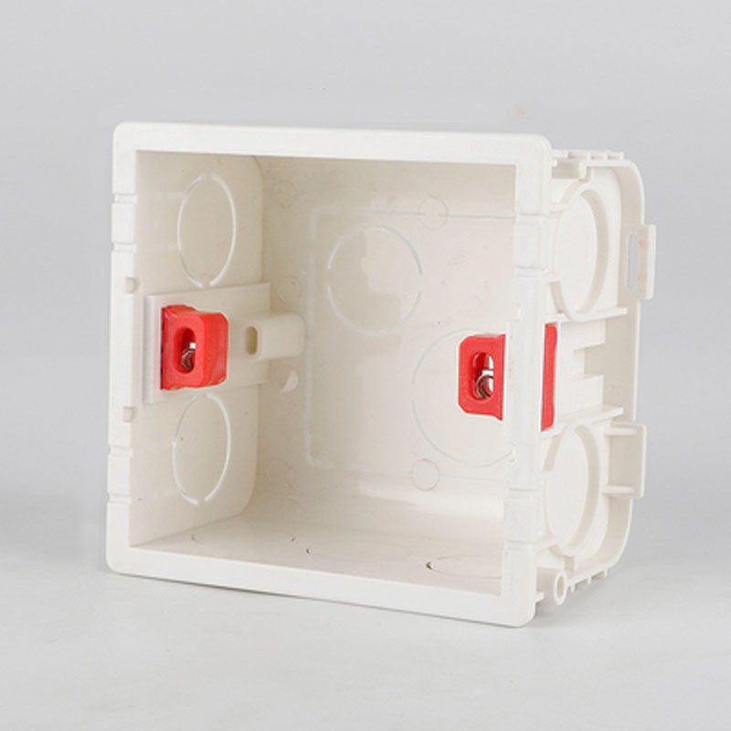 Đế âm tường chống cháy Lgtech dành cho ổ điện vuông