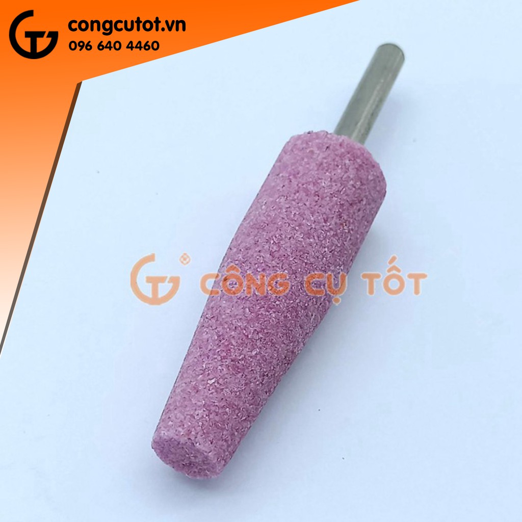 Mũi đá mài hình nón thuôn cốt 6 ly