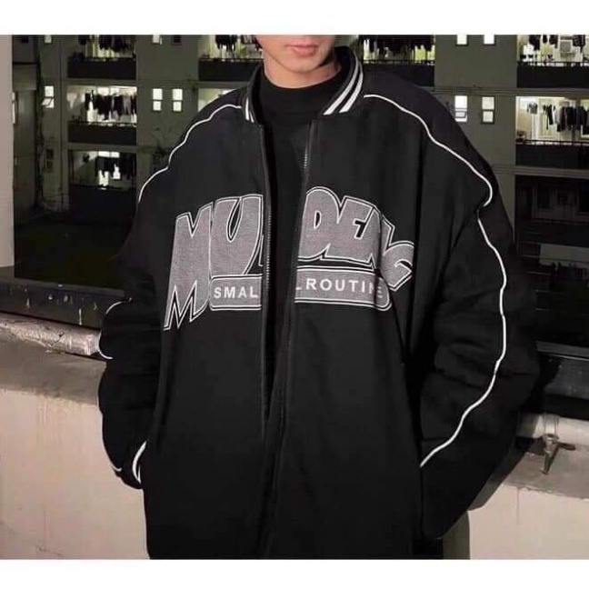 Áo Khoác Gió,Áo Bomber in chữ ngang ngực Phong cách hàn quốc ZADOLA