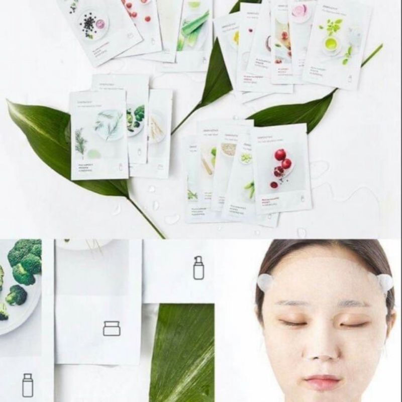 [RẺ VÔ ĐỊCH]Được chọn 18 Vị Mặt Nạ Innisfree Dưỡng Trắng,Cấp Ẩm(còn vị dừa)