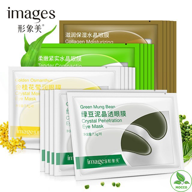 (Hàng Mới Về) Mặt Nạ Mắt Tinh Chất Đậu Xanh Collagen Xóa Quầng Thâm Làm Săn Chắc Da | BigBuy360 - bigbuy360.vn