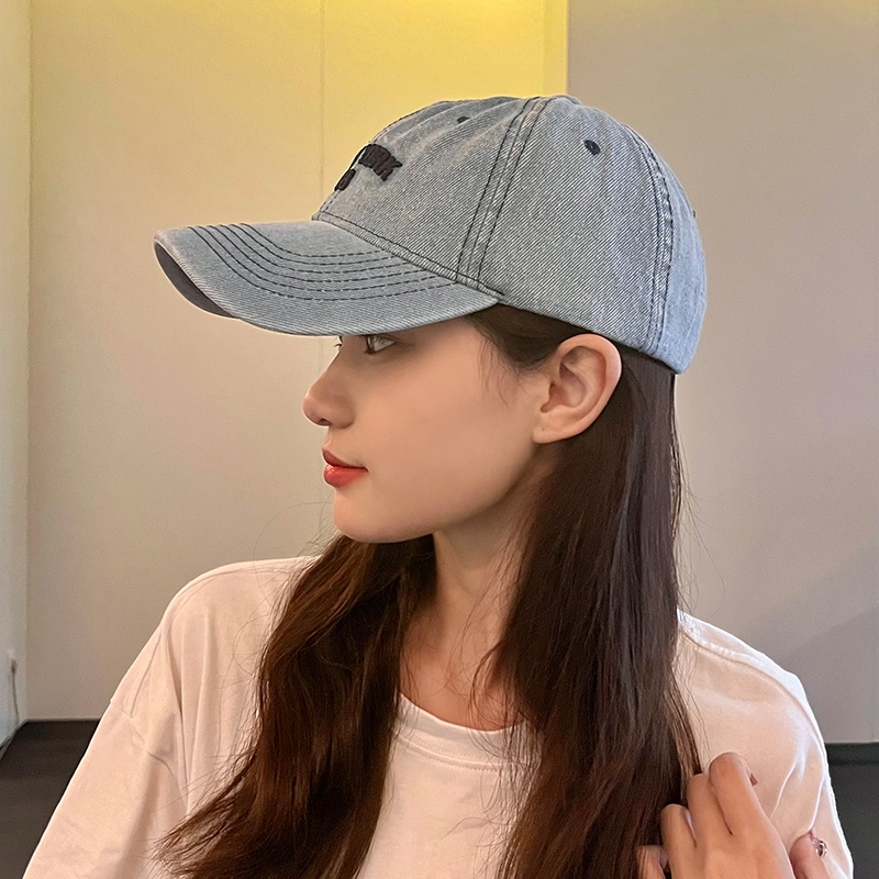 Nón Kết Chất Liệu Cotton Mềm Mại Chống Nắng Phong Cách Cao Bồi Nhật Bản Cho Nữ Dễ Phối Đồ