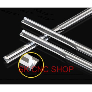 Mũi dao CNC 2 ME thẳng - 5A - Chuyên Alu - SK CNC SHOP