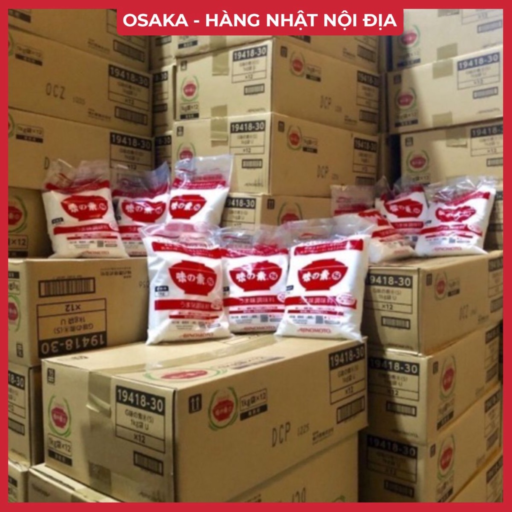 ⚠️FREESHIP⚠️Mì Chính Ajinomoto 1kg, Bột Ngọt Ajnomoto 1kg Nhật Bản.