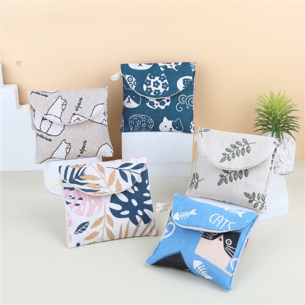 Túi Đựng Băng Vệ Sinh / Mỹ Phẩm Tiện Dụng Dành Cho Nữ