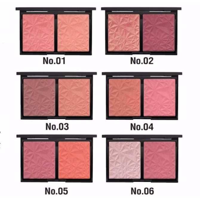 PHẤN MÁ HỒNG 2 Ô ODBO SWEET DUAL BLUSH ON OD160 CHÍNH HÃNG - 3416