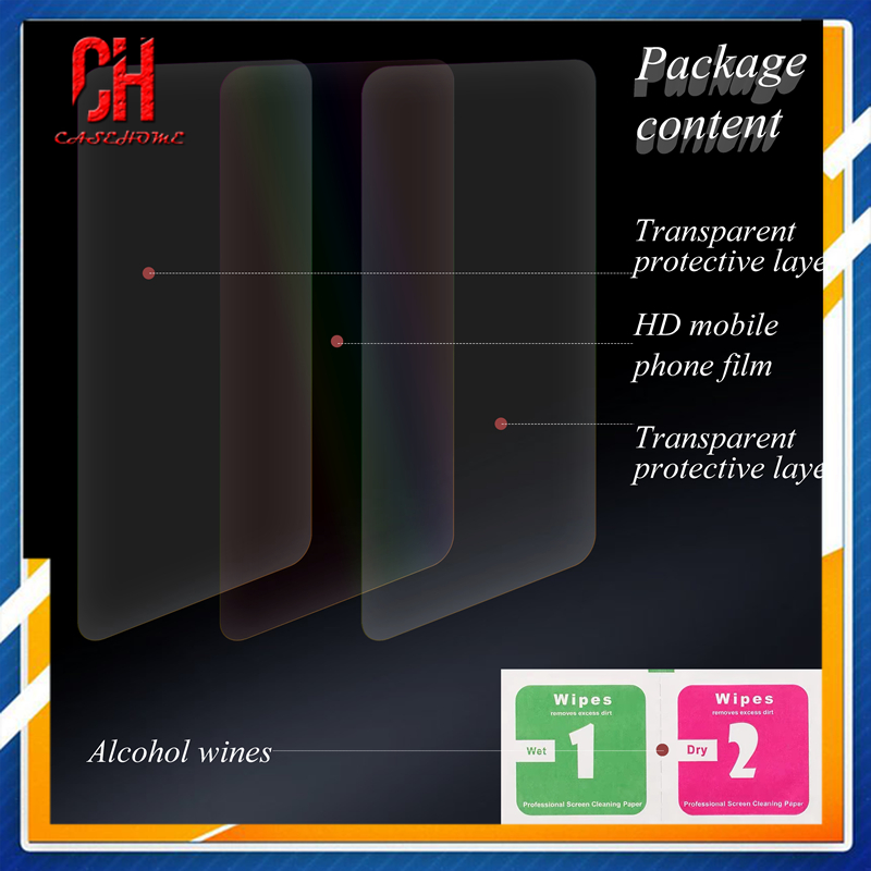 Miếng dán Hydrogel bảo vệ màn hình điện thoại cho for IPhone X 11 6 7 6S 8 + 12 mini 12 pro max Se 2020 6S+ 7+ 6+ 8+ XS