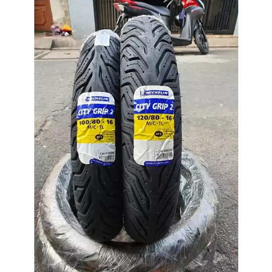 CẶP VỎ MICHELIN CITY GRIP 2 CHO HONDA SH