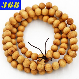 Tràng chuỗi niệm Phật 108 hạt gỗ Hoàng đàn 10 ly