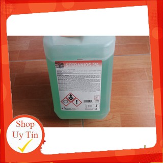 Dung dịch ngâm khử khuẩn steranios 2% can 5l