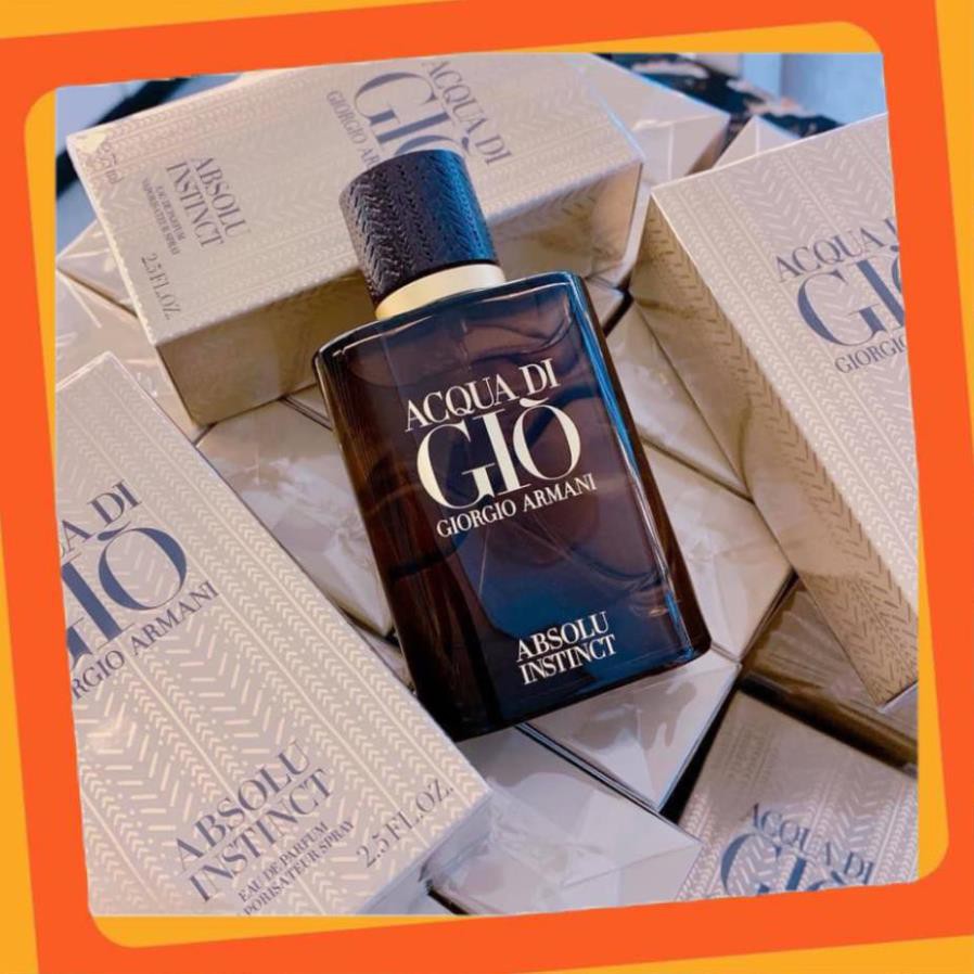 [𝐅𝐞𝐦𝐦𝐢𝐞💝] Nước hoa chính hãng Acqua di Giò Absolu Instinct 5ml/10ml/20ml 🍓HOT🍓