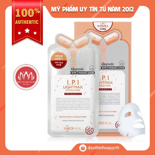 Mặt Nạ trắng da Mediheal I.P.I Lightmax Ampoule Mask [Chính hãng]