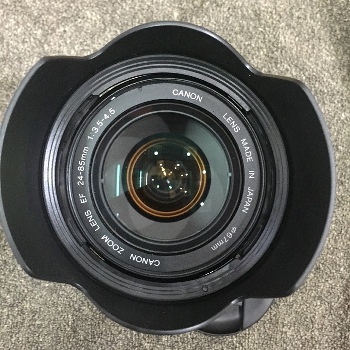 Ống kính Canon EF 24-85 f3.5-4.5 dùng cho máy Crop và Fulframe