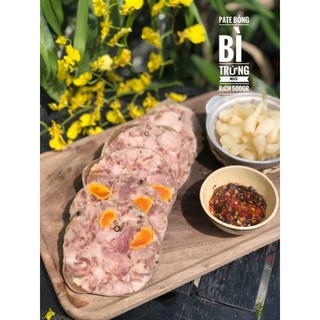 PATE BÓNG BÌ TRỨNG MUỐI