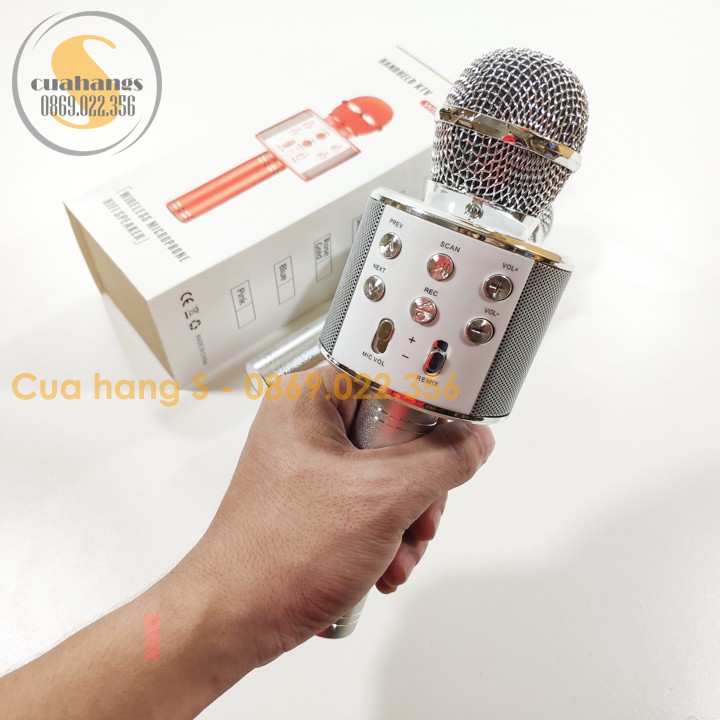 Mic hát Karaoke đa năng WS-858