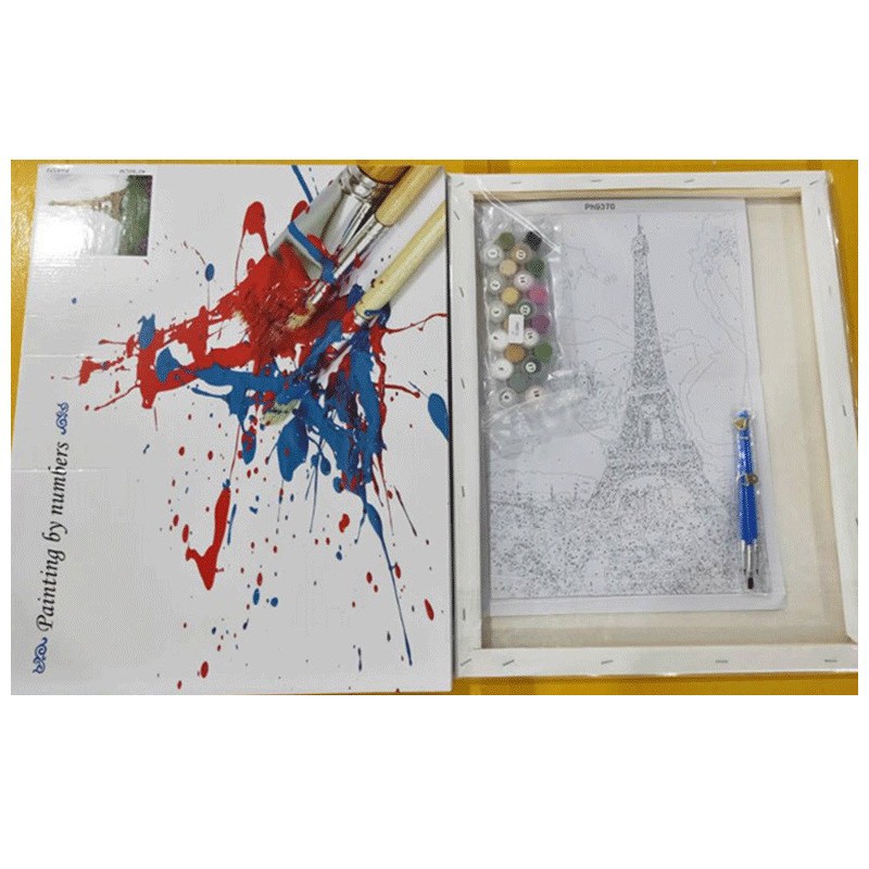 Tranh sơn dầu số hoá Hoàng Phúc Arts- ĐÃ CĂNG SẴN KHUNG 40x50- Các mẫu mới, đẹp, ĐỘC QUYỀN - Chủ đề Phong cảnh - Phần  2