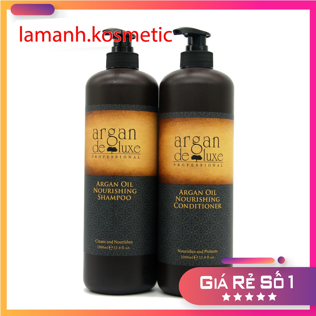 Dầu Gội  DELUXE keratin complex kiềm dầu siêu phục hồi mềm mượt chống rụng tóc hương thơm nước hoa cặp 500ml -1000ml