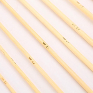 Cặp kim đan len gỗ thẳng dài 25cm