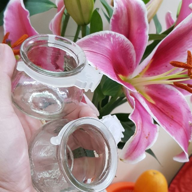 Cóng Thủy Tinh Cho Chim Họa Mi, Khướu, Cu Gáy Dầy Dặn, Cóng Uống Nước Cho Chim Cảnh