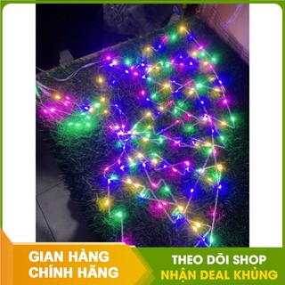 Dây đèn chớp tắt, trang trí, chạy nhiều kiểu, trang trí noel - Dây đèn cây thông siêu xinh