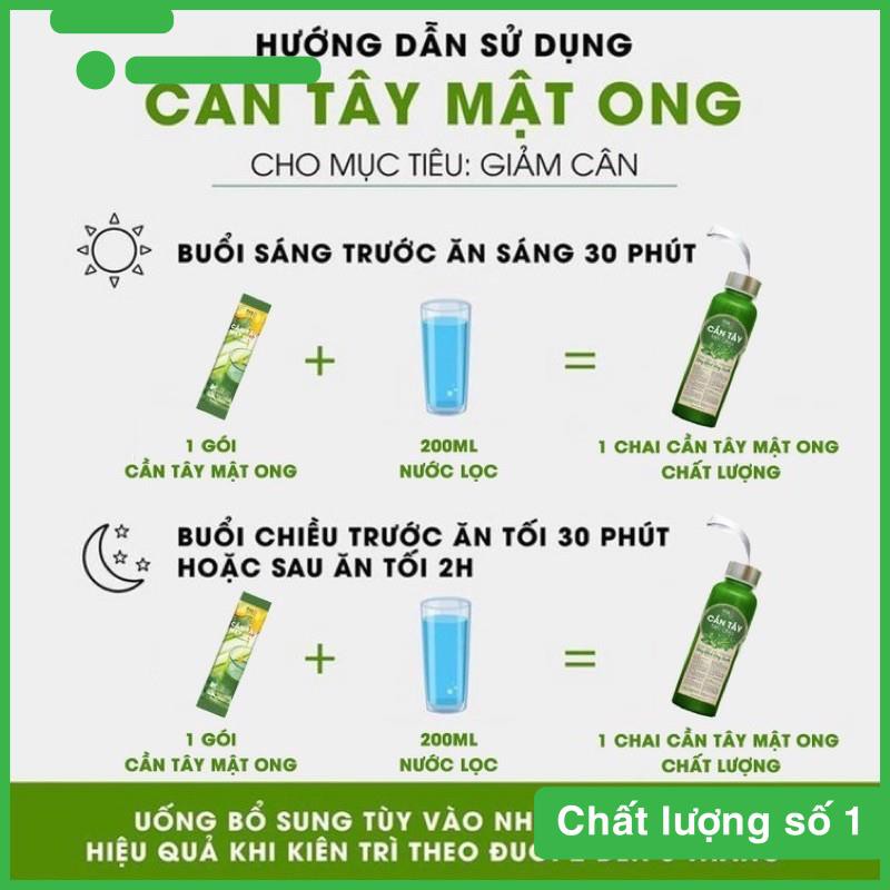 [CHÍNH HÃNG] Cần tây Mật Ong Motree, bột cần tây, hộp 14 gói, giúp giảm cân, dáng đẹp, thanh lọc cơ thể