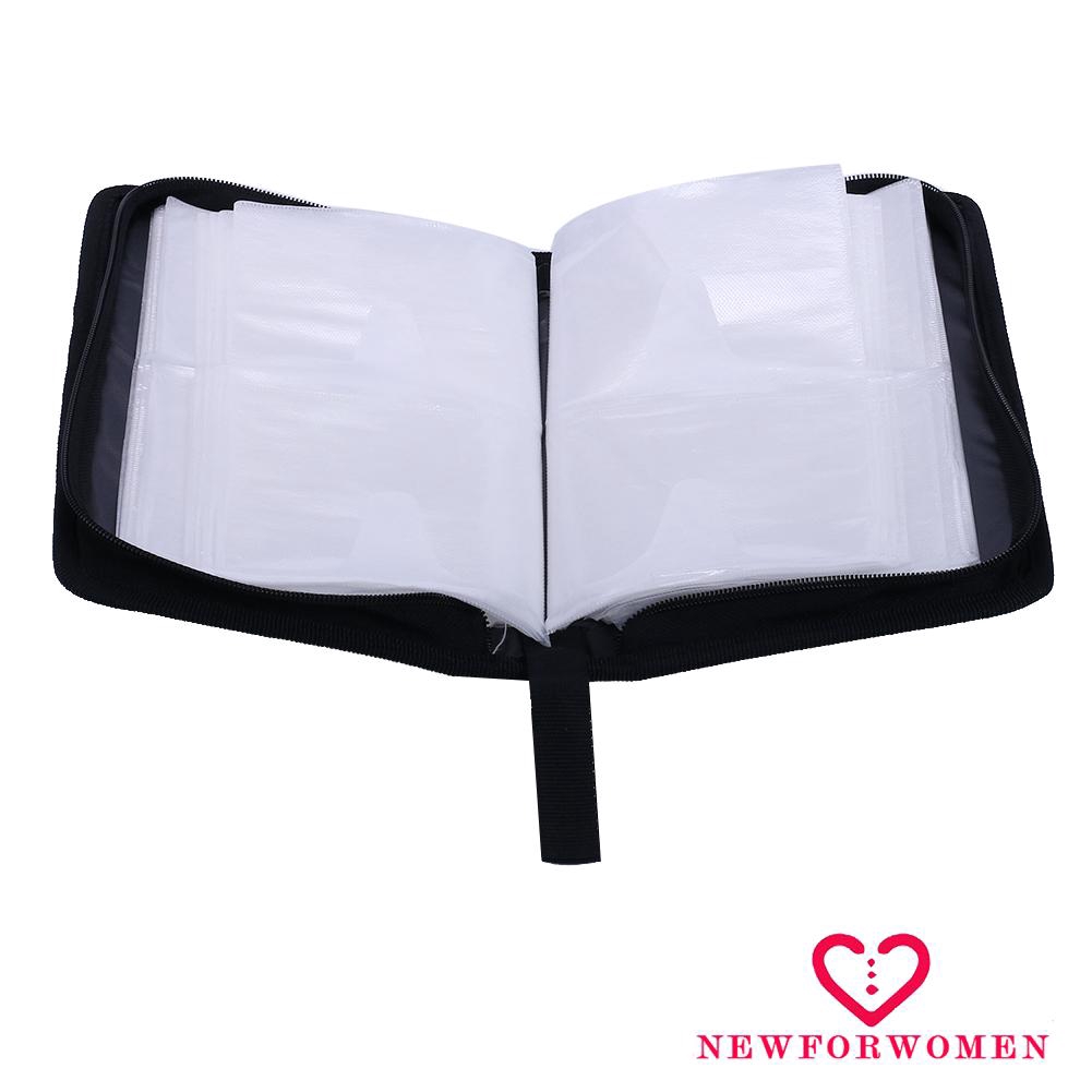 NFW♥Portable Faux Leather 80 Disc CD DVD Wallet Storage Organizer Holder Bag Case
