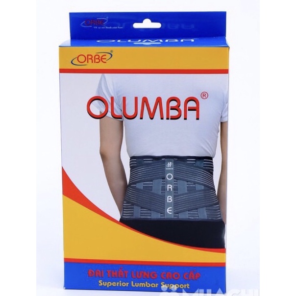 Đai Lưng OLUMBA - Đai Thắt Lưng Cột Sống, Thoát Vị Đĩa Đệm