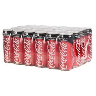 [CÓ SẴN HÀ NỘI] Thùng Coca Zero ăn kiêng không đường 330mlx24 lon