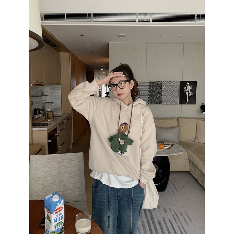 Áo Hoodie nữ Có mũ Áo Sweater nữ Cao cấp Hàn Quốc Ulzzang Thời trang