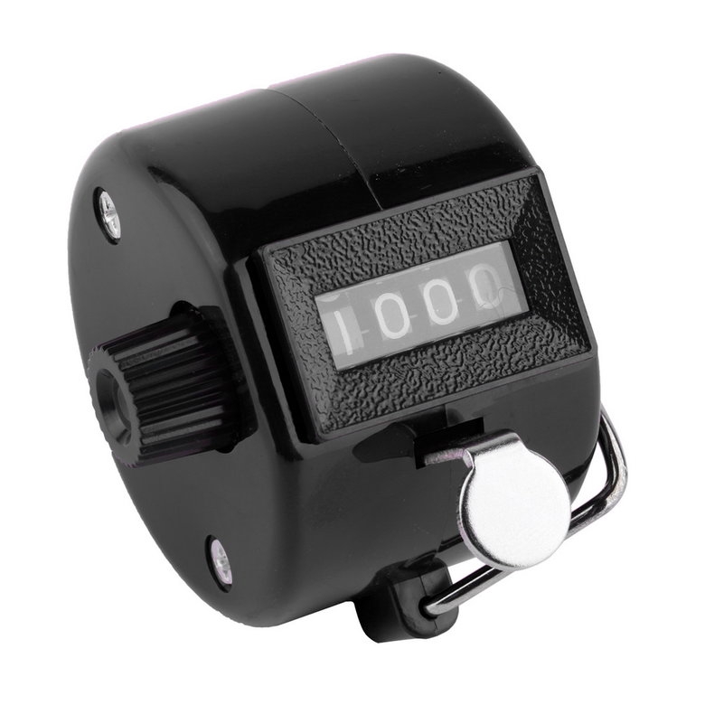 Máy đếm Tally cầm tay dạng bấm 4 số dùng khi chơi golf PK