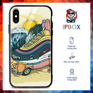 Ốp lưng iphone nike ipbox sneaker, sóng biển dành cho iphone 6/7 - iphone 12 pro max lpc17120012