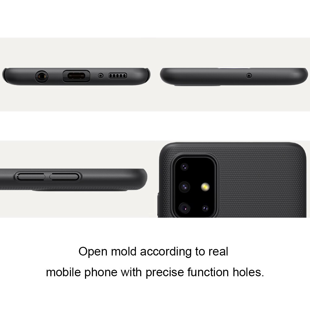 Ốp lưng Samsung Galaxy A31 A41 A71 A51 Nillkin Frosted Shield PC Ốp lưng Cho Samsung Galaxy A71