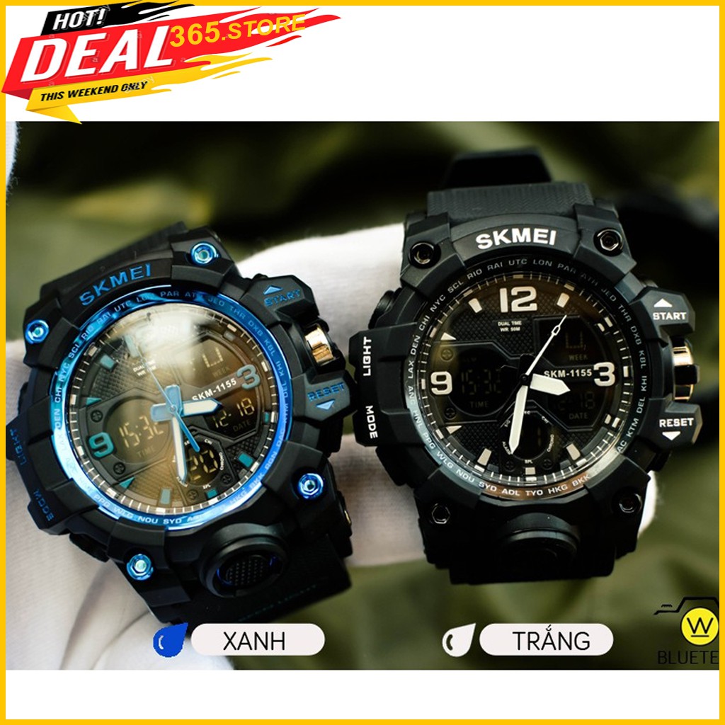 [Chính Hãng] Đồng hồ nam SKMEI 1155B điện tử thể thao chính hãng đa chức năng siêu bền chống nước