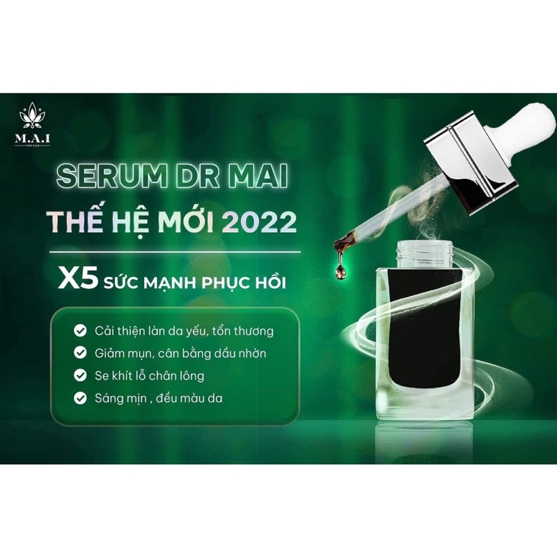 SERUM NGUYÊN CHẤT VÀ MIX SAFON MẪU MỚI VERSION 2022 6ml
