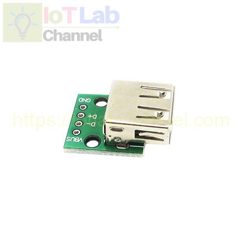 Đế ra chân USB 2.0 cái (set 2 cái)