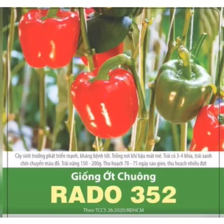 Hạt Giống ớt chuông 352 (0.5gr)