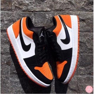 Giày Sneaker Cam Cổ Thấp, Giày JD Cổ Thấp Màu Cam Full Box Full Bill