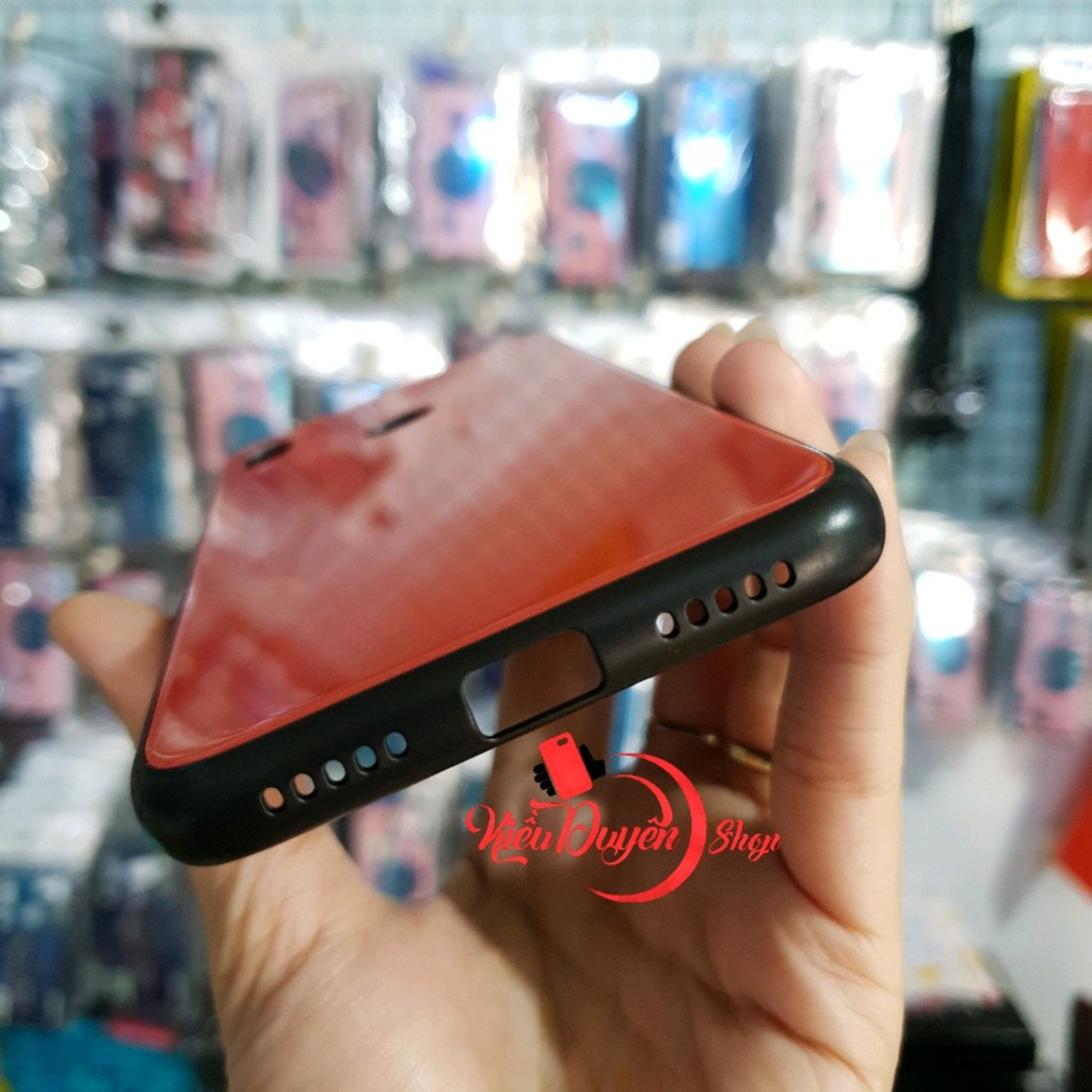 Ốp lưng Xiaomi Redmi Note 7,Ốp lưng kính đa sắc