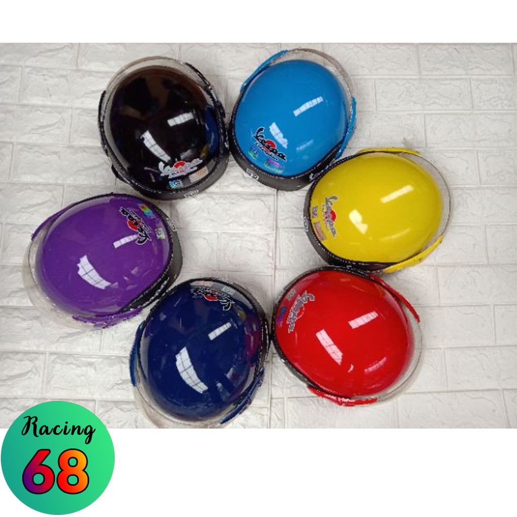 Mũ Bảo Hiểm Có Kính Vespa Classic - BH 3 Tháng
