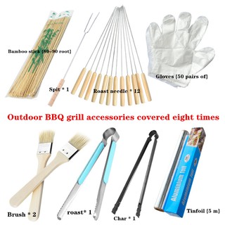 Bộ Dụng Cụ Nướng Thịt Bbq Tiện Lợi