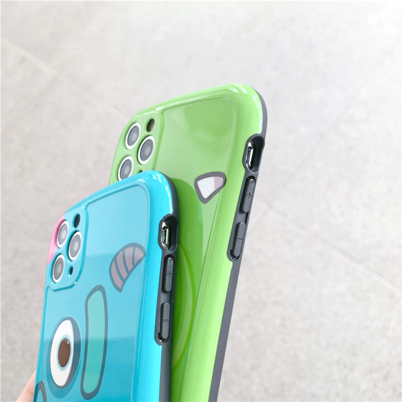 Ốp lưng iphone Mike & Sulley IMD viền cong dày dặn 5/5s/6/6plus/6s/6splus/7/7plus/8/8plus/x/xs/11/12/pro/max/plus/promax | BigBuy360 - bigbuy360.vn