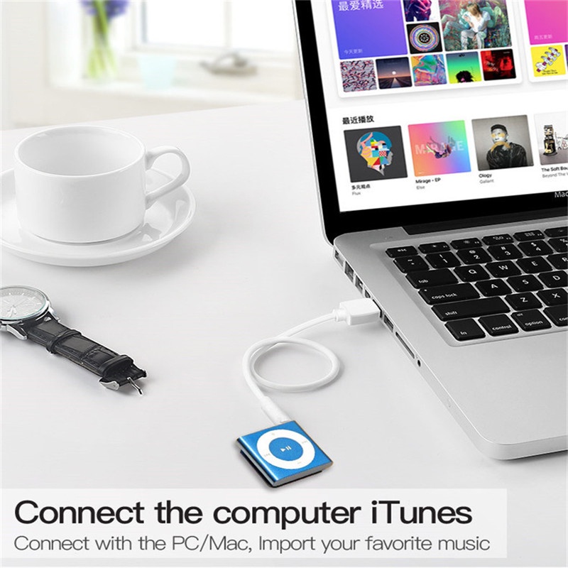 Dây Cáp Sạc Đồng Bộ Dữ Liệu USB Thế Hệ 5 3 / 4 Cho iPod Shuffle