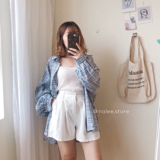 Quần short vải