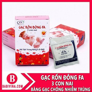 Set 3 gạc rốn Đông Fa