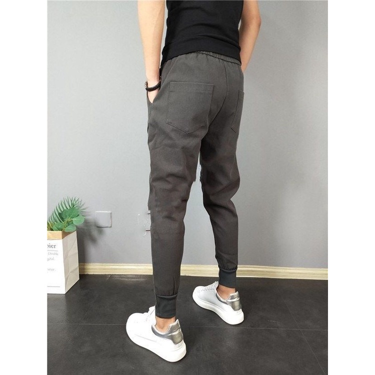Quần Jogger Kaki Vạt Chéo Ống  Dành Cho Nam Năng Động Và Trẻ Trung