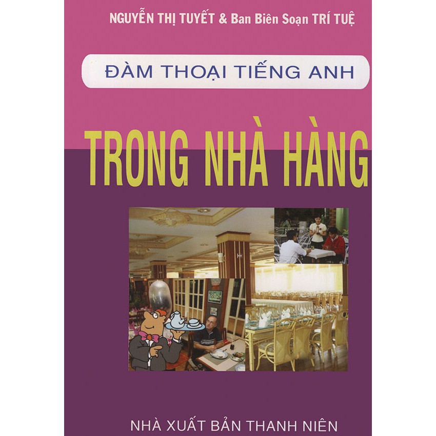 Sách - Đàm thoại tiếng Anh trong nhà hàng (kèm CD)