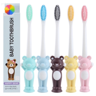 Bàn chải đánh răng sợi mềm hình dạng dễ thương cho bé MMO